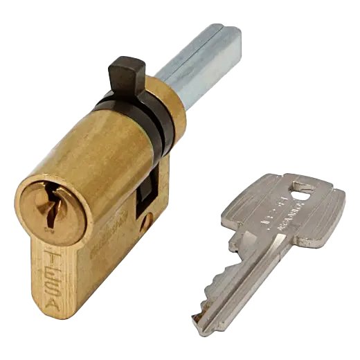 Bombillo TE5 40 mm. (30x10 mm.) llave/cuadradillo níquel serie 3520