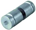 Tirador doble (12010) Ø 24x70 mm. inox.