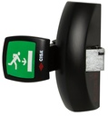 Cerradura antipanico sobreponer FAST PUSH PAD 1-2-3 modular cofre negro sin cierres alto-bajo