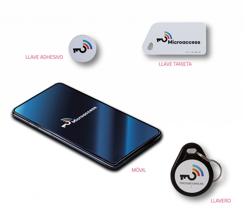 Llavero ABS apertura proximidad microaccess