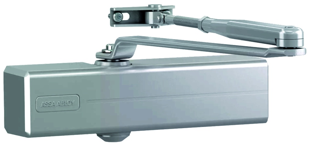 CIERRAPUERTAS DC 120 C/RET.F.2-3-4 NEGRO