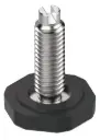 Nivelador Ø 22 rosca M-8x26 largo total 36 mm. CON corte destornillador