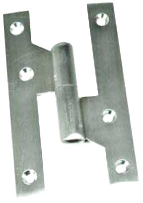 PERNIO CROMO MATE PALA CUAD 120X60 MM. IZDA.