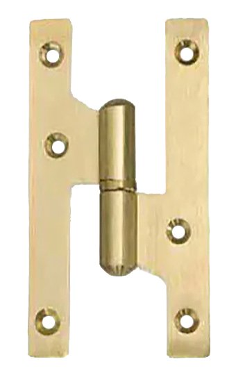 PERNIO LATON PALA CUAD 120X60 MM. IZDA.