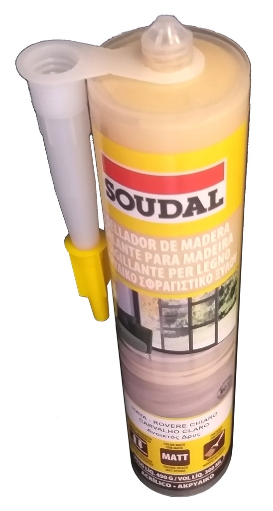Masilla acrilica ROBLE 300 ml.