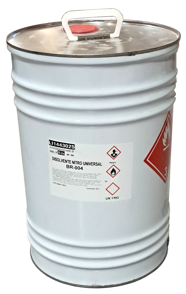 Lata 25 litros disolvente nitro/universal (BR-004)
