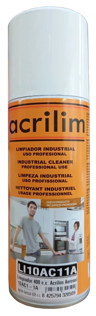 Limpiador 400 CC acrilim aerosol