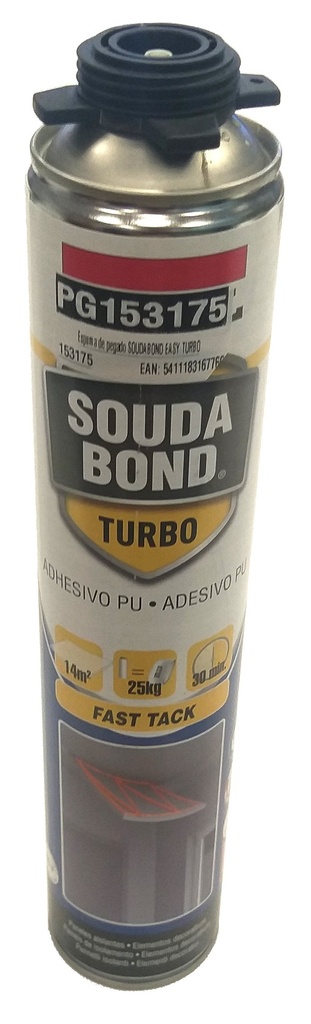 Espuma de pegado SOUDABOND EASY TURBO