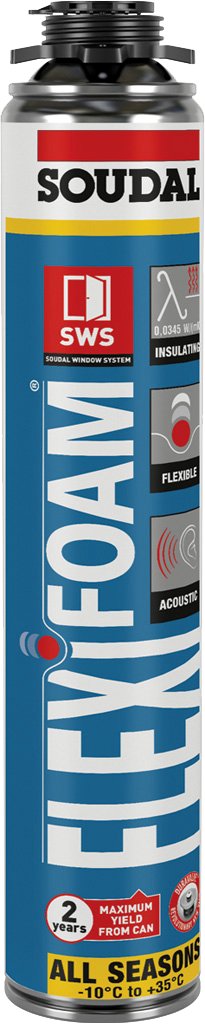 Espuma flexible FLEXIFOAM 750 ml.