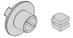 [AC619870] Nueca y adaptador para instalación de cilindro redondo con lengüeta