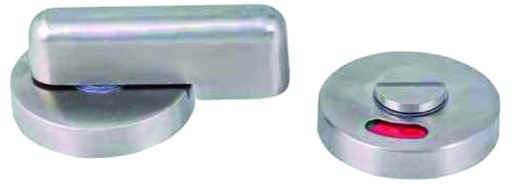 [CK440174140] Cierre pata(12003)completa placa Ø 52 indicador ocupado a.inox.