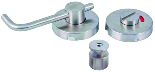 [CK4402285] Cierre varilla "L"(12018) completo placa Ø 52 indicador ocupado a.inox.