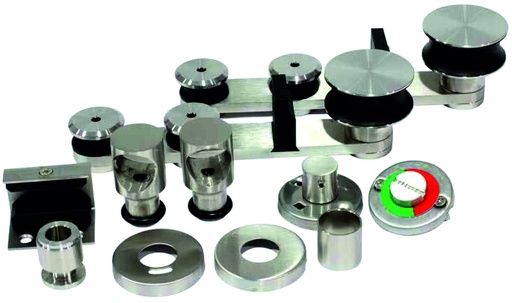 [CK9308] Kit de corredera (12026) mampara fenólica