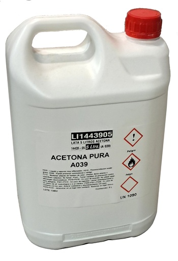 [LI1443905] Lata 5 litros acetona