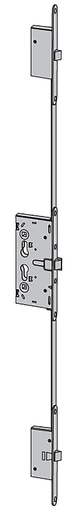 [CT4311565] Cerradura 3 puntos embutir solo picaportes antipanico-cortafuego