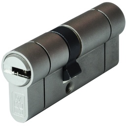 [BSVP5151F7] Bombillo VIPER  102 mm. (51x51) doble embrague 5+2 llaves (usuario+obra) níquel satinado