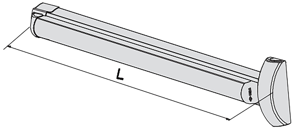 CERRAD.FAST TOUCH MODULAR 2 P.1200 MM.