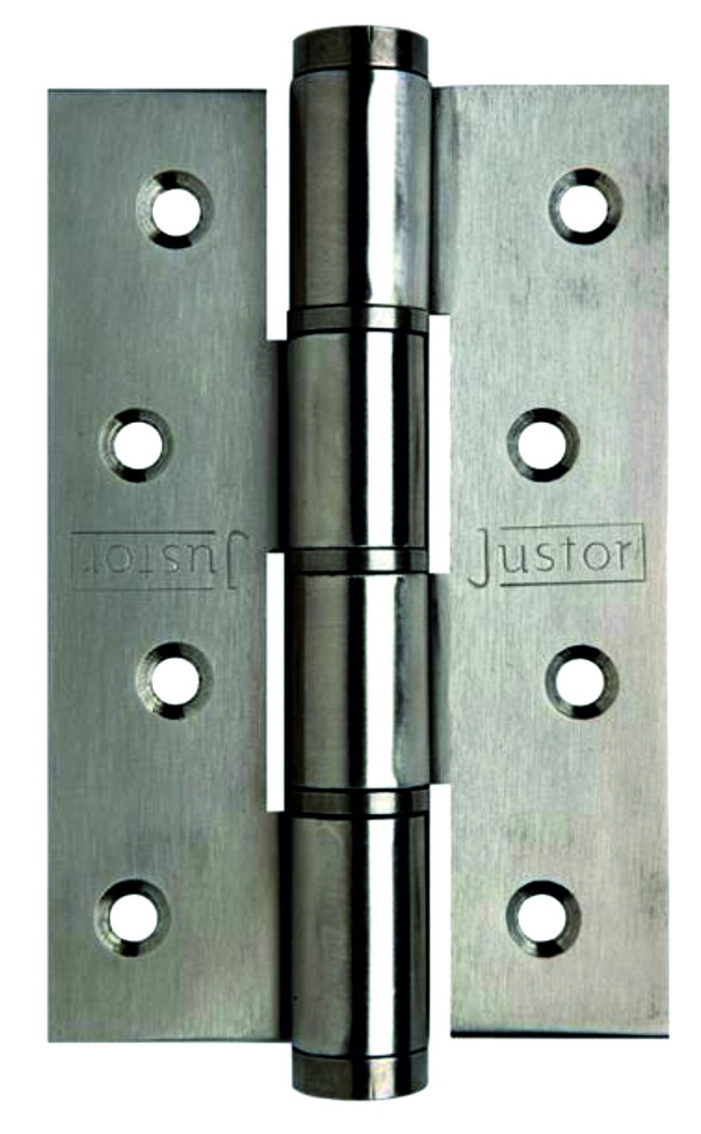 Estuche 2 unidades bisagra simple accón 120x40 plata