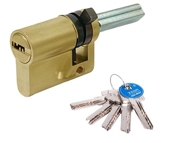 Bombillo T60 40 mm. (30x10 mm.) llave/cuadradillo latón serie 3520