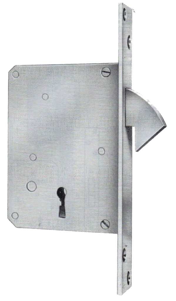 CERRAD.EMB.LLAVE SOLA PEST.GANCHO 70 MM.