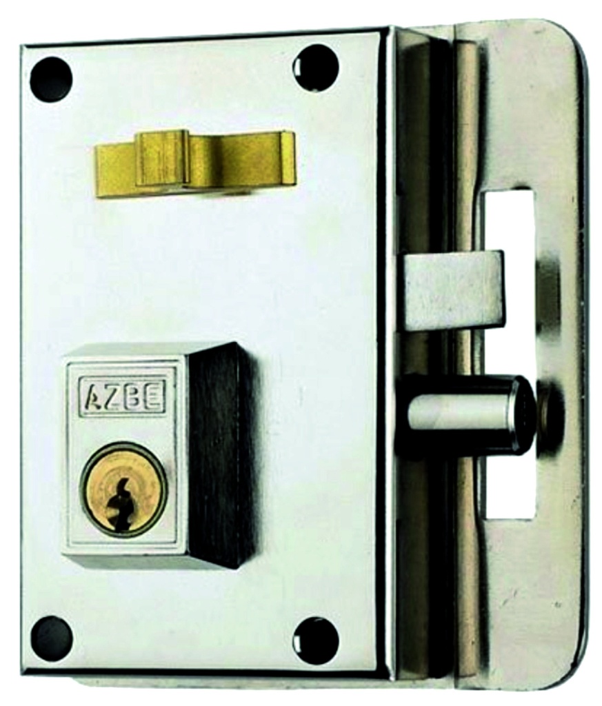 CERRAD.AZBE SOBREP.GOLPE LLAVE NIQ.DCHA