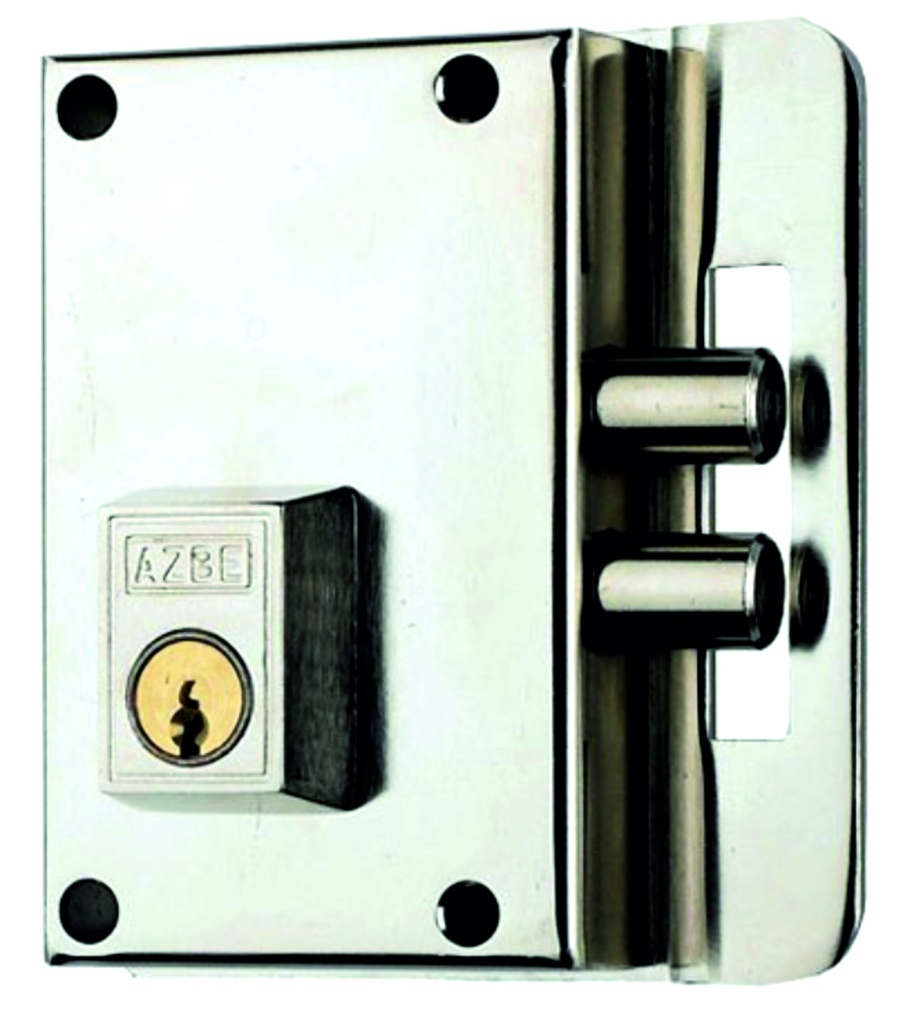 CERRADURA SOBREPONER LLAVE SOLA IZDA.