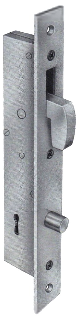 CERRADURA P.METAL.25 GANCHO Y PISTON