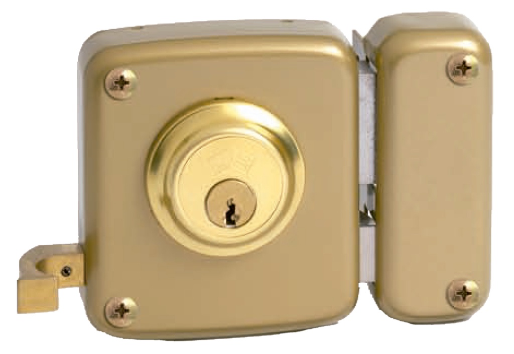 CERRADURA SOBREP.GOLPE LLAVE 80 IZDA.