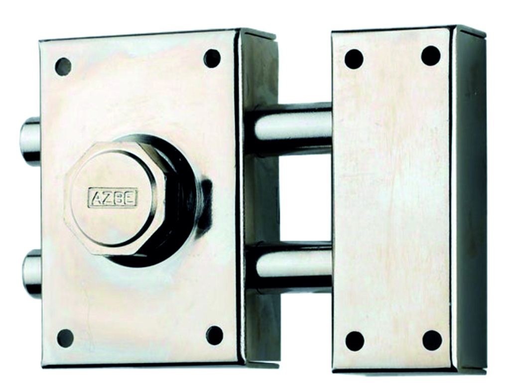 CERROJO SEGURIDAD 2 PESTILLOS PINTADO