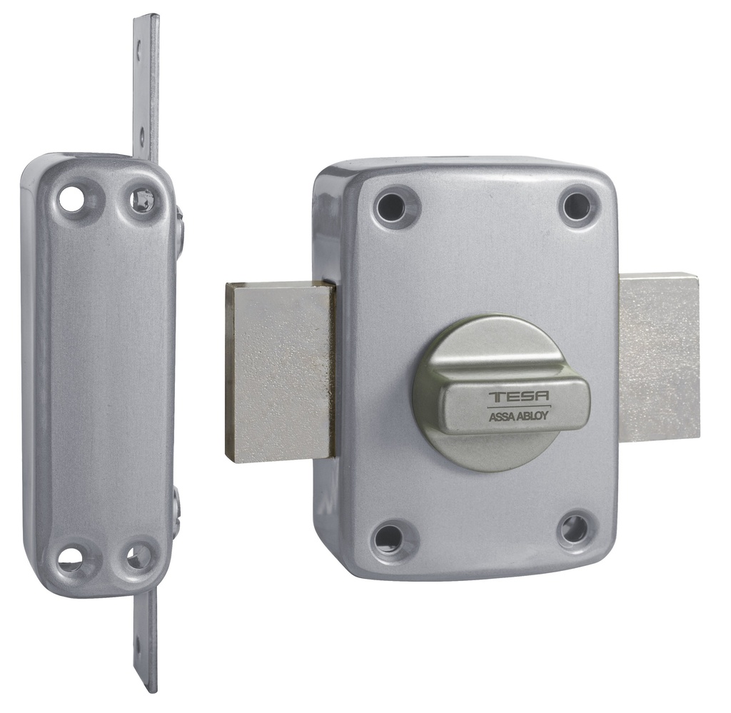 CERROJO BOMBILLO T60INT.POMO EXT.LLAVE CROMO