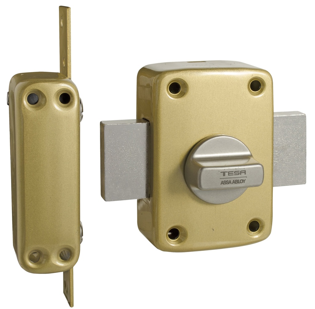 CERROJO BOMBILLO T60INT.POMO EXT.LLAVE ESMAL