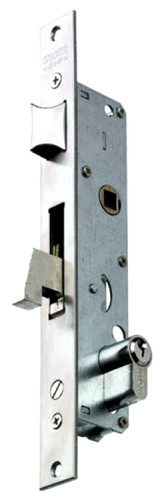 CERRAD.P.METAL.GANCHO CUAD-LLAVE 25INOX