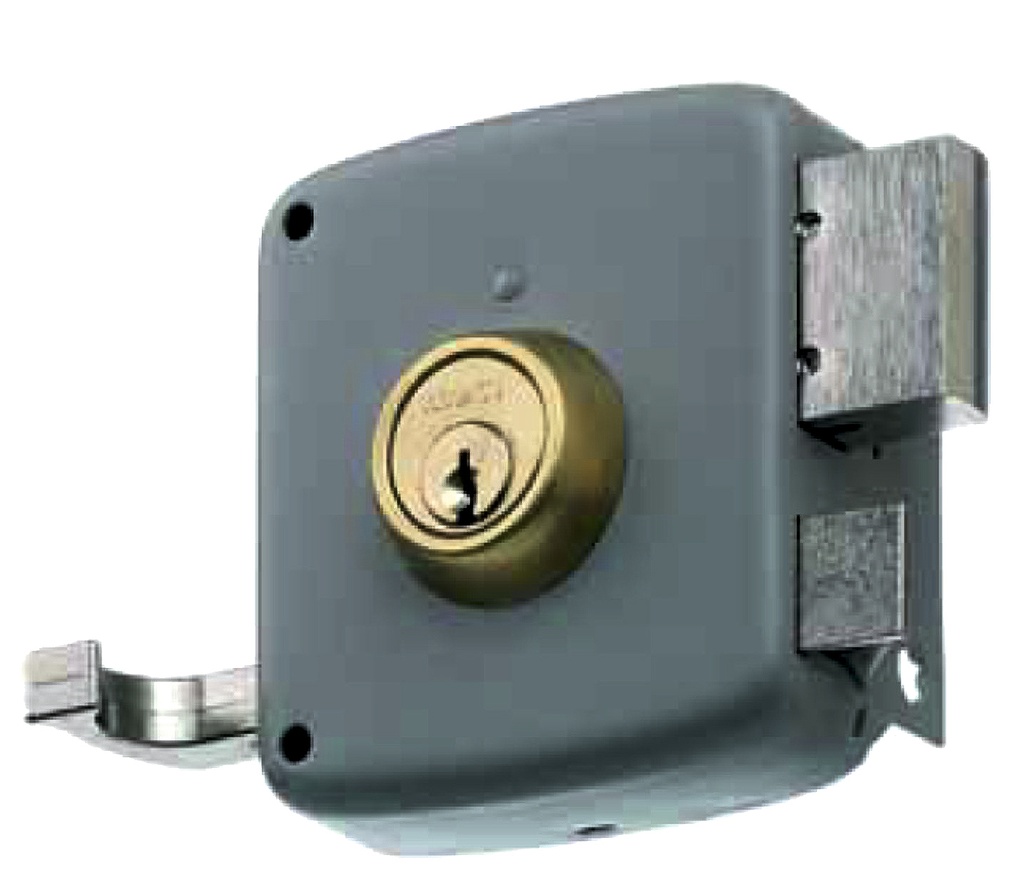 CERRADURA SOBREP.GOLPE LLAVE PINT100DCH