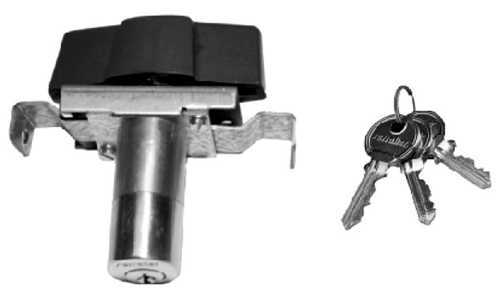 Cerradura basculante horizontal bombillo 100