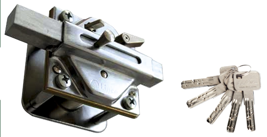 CERROJO BOMBILLO 35/45 TRASTEROS MULTIP.H.CROMO