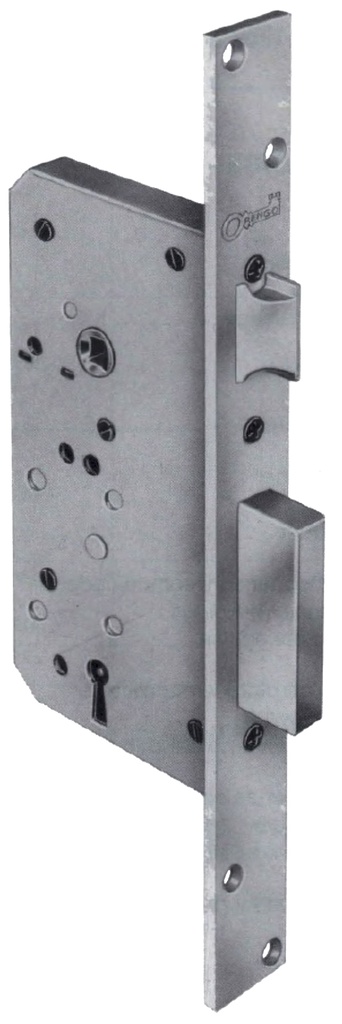 CERRADURA EMB.FTE.30X280 GOLPE Y LLAVE 60 MM.