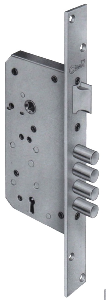 CERRADURA EMB.FTE.30X280 GOLPE Y LLAVE 50 MM.
