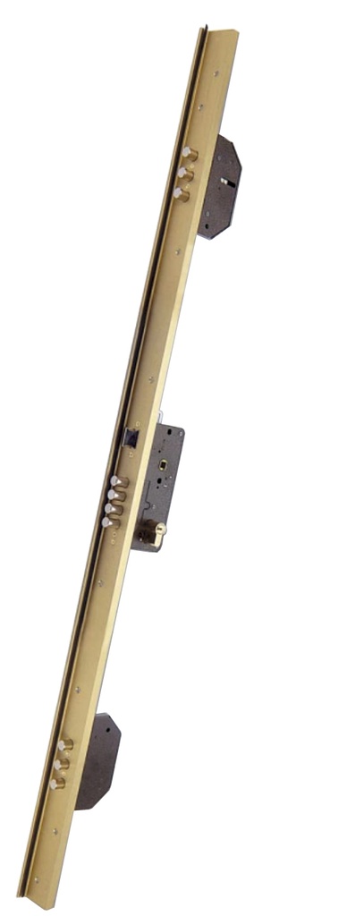 Cerradura 2000B/3 Z frente cromo mate ag.50 DS15 70 centrado altura 2,11 c/l.45 izda