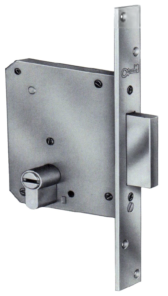 CERRADURA SEG.EMB.LLAVE SOLA 60 S/BOMBILLO 