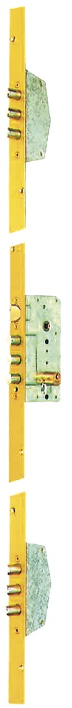 Cerradura ARCUBLOCK plata bombillo STS 32 mm. dcha.