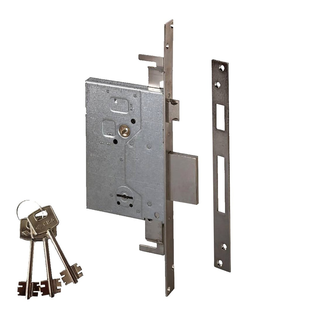 CERRADURA EMB.BORJAS GOLPE LLAVE 60 C/V.