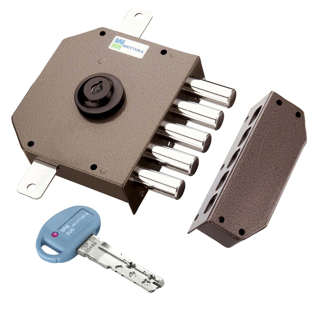 CERRAD.LLAVE SOLA P8 "C" ESMALT.C/VAR.IZDA.