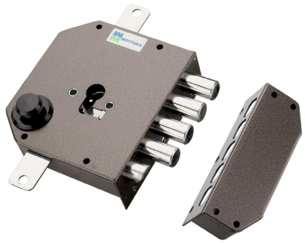 CERRAD.GOLPE-LLAVE S/BOMBILLO ESMAL.C/VA.IZD