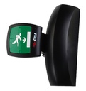 Falleba antipanico sobreponer FAST PUSH PAD 2 modular cofre negro sin cierres alto-bajo