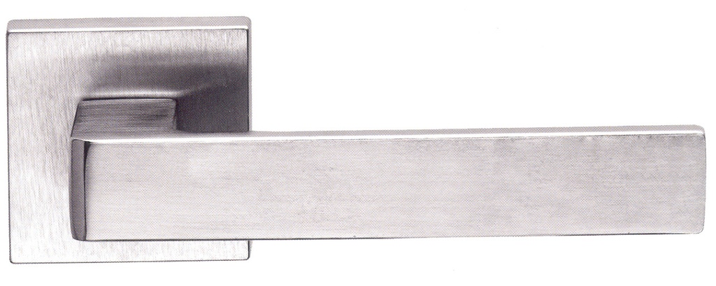 Jgo. manivelas  ASTI pl.cuadrada 50x50 cromo satin.