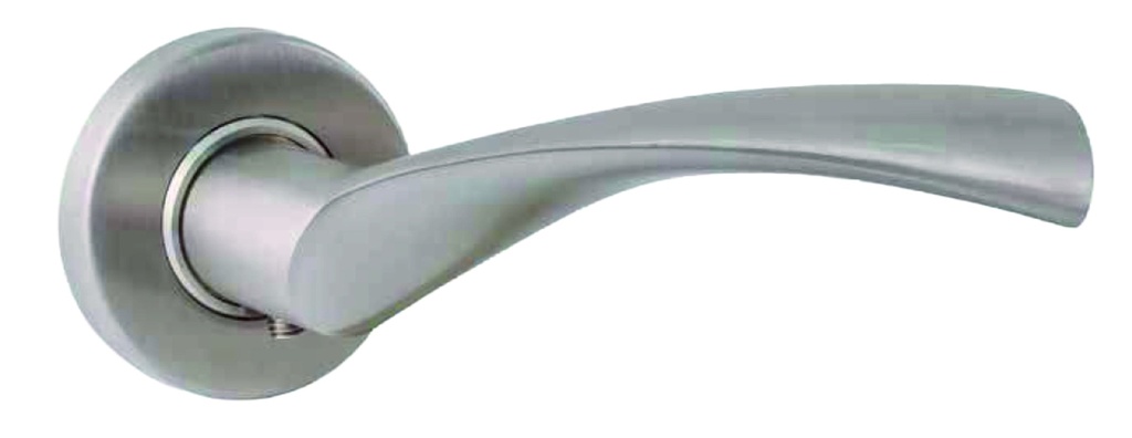 Jgo. manetas (5015) OLA placa Ø 50 acero inox.