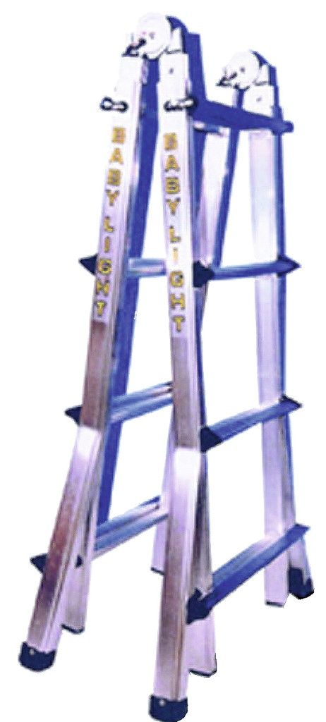 ESCALERA BABY 3 TODO ALUMINIO