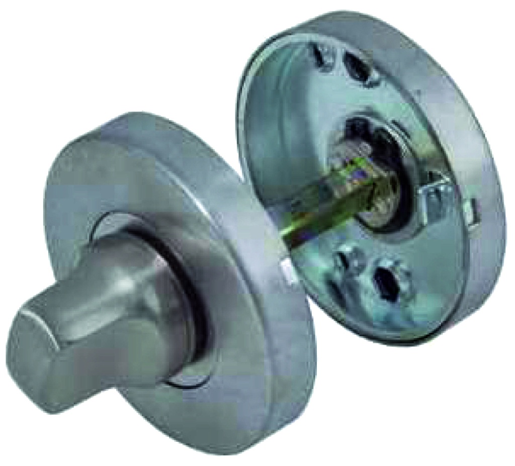 Muletilla completa(5042) roseta Ø 50 a.inox.