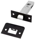 PICAPORTE DOBLE MUELLE CUAD.8 NEGRO 60