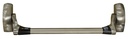Cerradura antipanico embutir FAST PUSH 1 punto cofres PVD inox. sin barra
